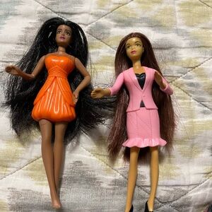 Barbies from mac donalds happy meals 2011 & 2012